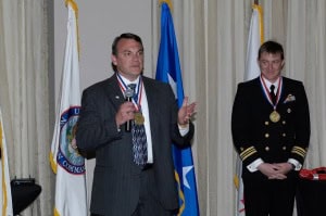 Mr. Jeff Dillemuth - Chief of Future Operation Branch, US Northern Command (left)