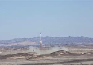 This photo released on Monday, Feb. 2, 2015 by the Iranian Defense Ministry, claims to show the launching Safir-e Fajr, or Ambassador of Dawn, satellite carrier in an undisclosed location in Iran. State television in Iran is reporting the Islamic Republic has launched a new satellite into space, its fourth in recent years to orbit the Earth. (AP Photo/Iranian Defense Ministry)