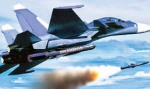 Jet with Brahmos